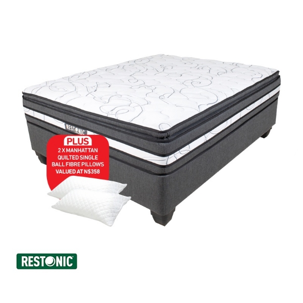 Picture of Restonic Mojave 152cm Queen Plush Base Set