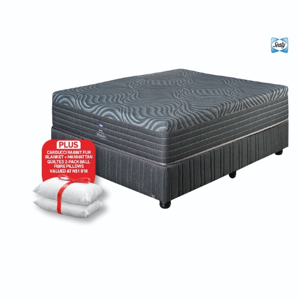 Picture of Sealy CJ Solamo 152cm Queen Firm Base Set