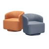 Picture of Bauhaus Swivel Chair - Baked Clay