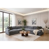 Picture of Ellery 5 Pce Corner Lounge Suite - Lola Cement