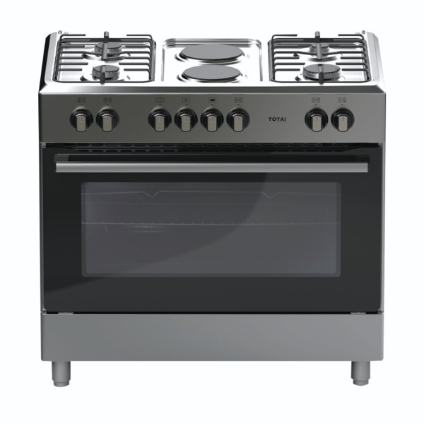 Picture of Totai 90cm 4 Gas Burners + 2 Electric Plate Stove 03/T900GE