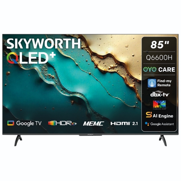 Picture of Skyworth 85" 4K QLED 120Hz Google TV 85Q6600H