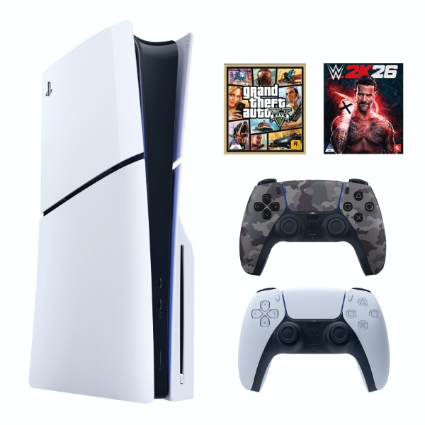 Picture of PS5 STD (E)+DS5 CG+GTA V+WWE 2K26